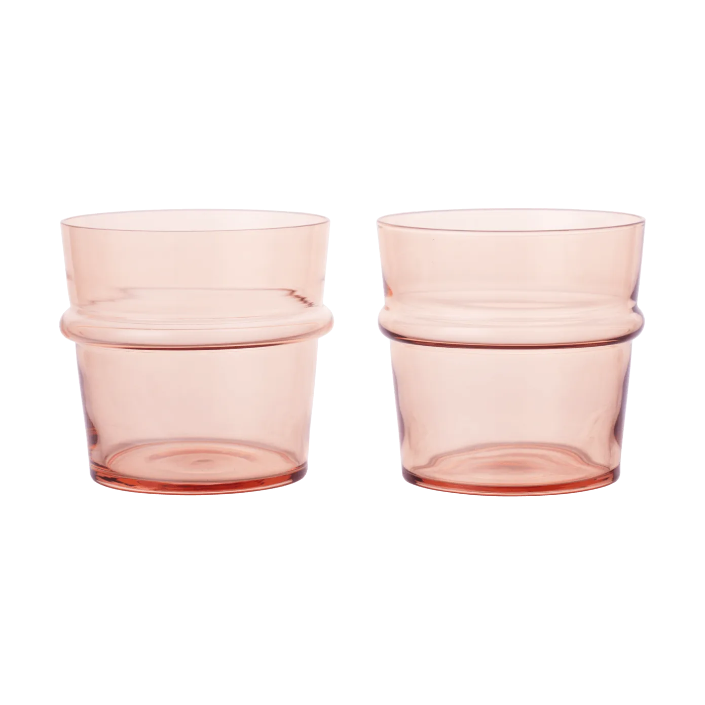Verre à boire bas Boya 30 cl lot de 2, Blush Ferm Living