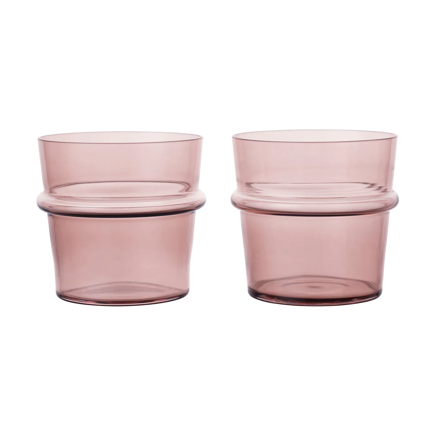 Verre à boire bas Boya 30 cl lot de 2, Mauve Ferm Living