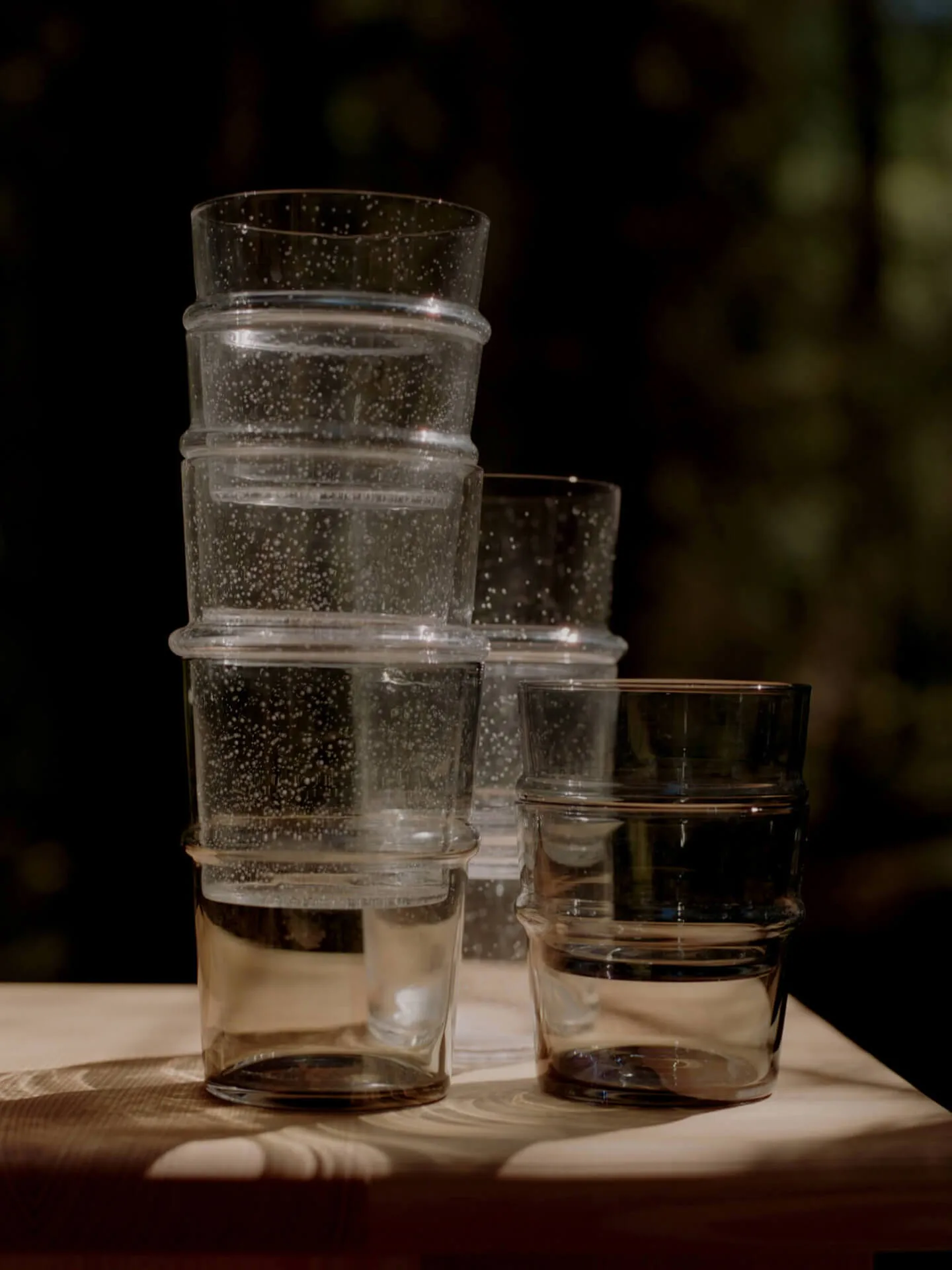 Verre à boire bas Boya 30 cl lot de 2, Smoked Grey Ferm Living