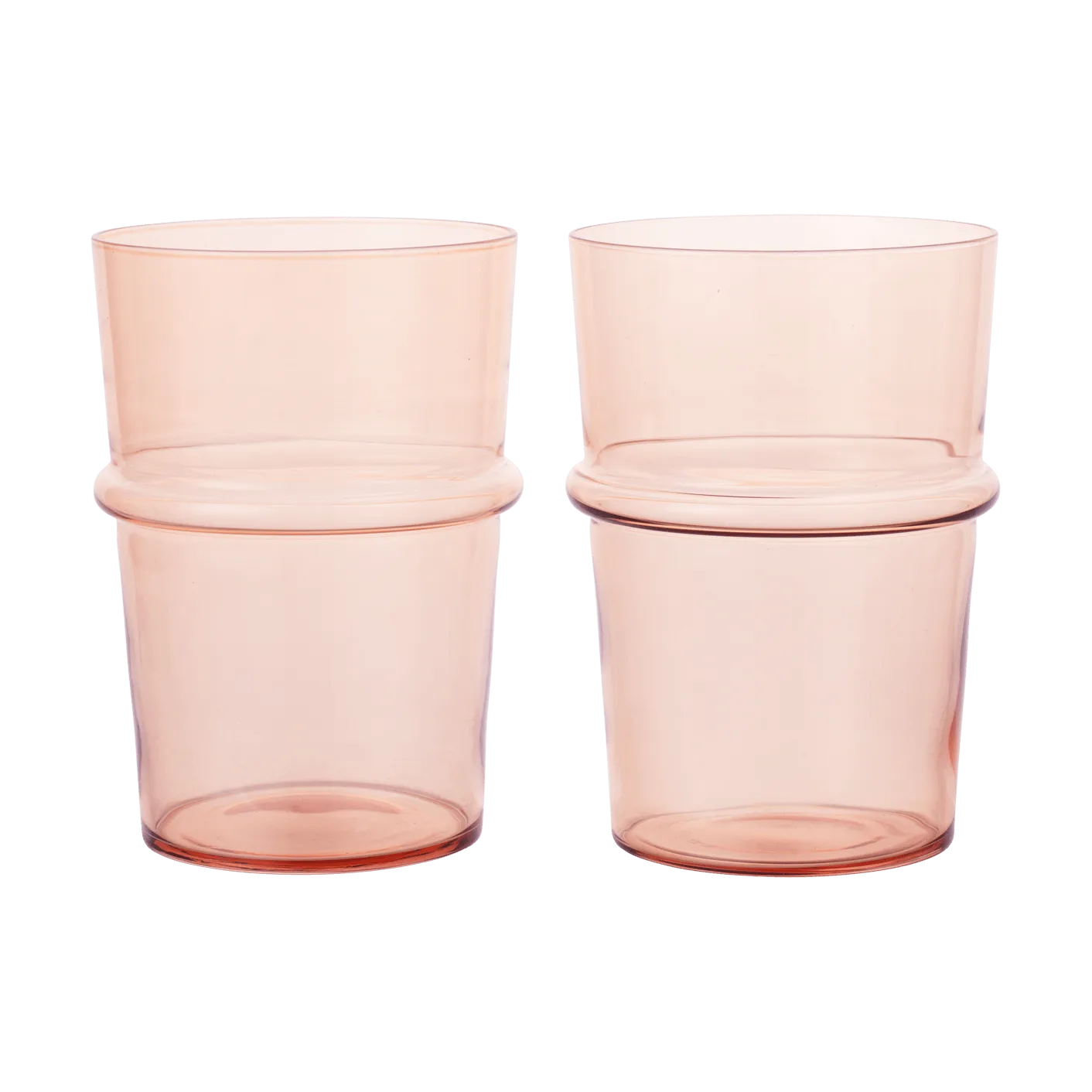 Verre à boire haut Boya 45 cl lot de 2, Blush Ferm Living