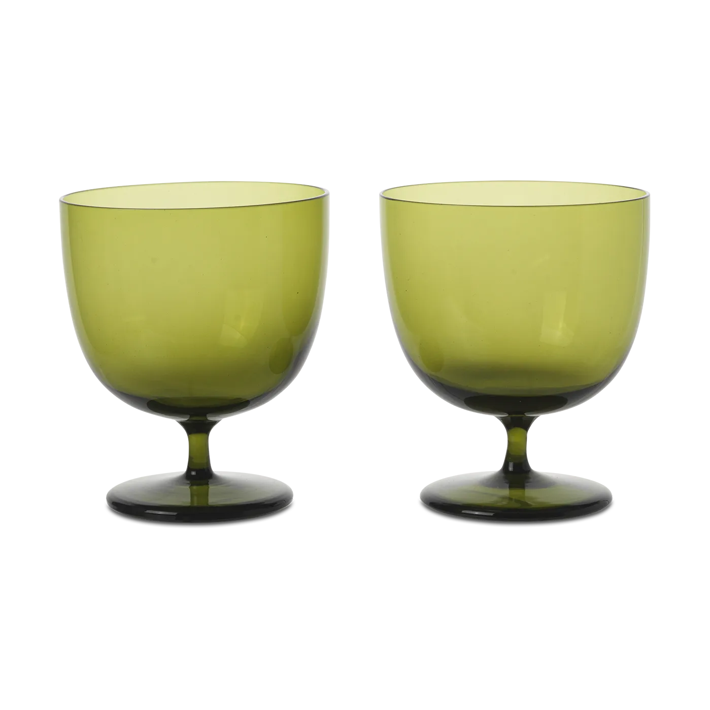 Verre à boire Host 20 cl Lot de 2, Vert mousse Ferm Living