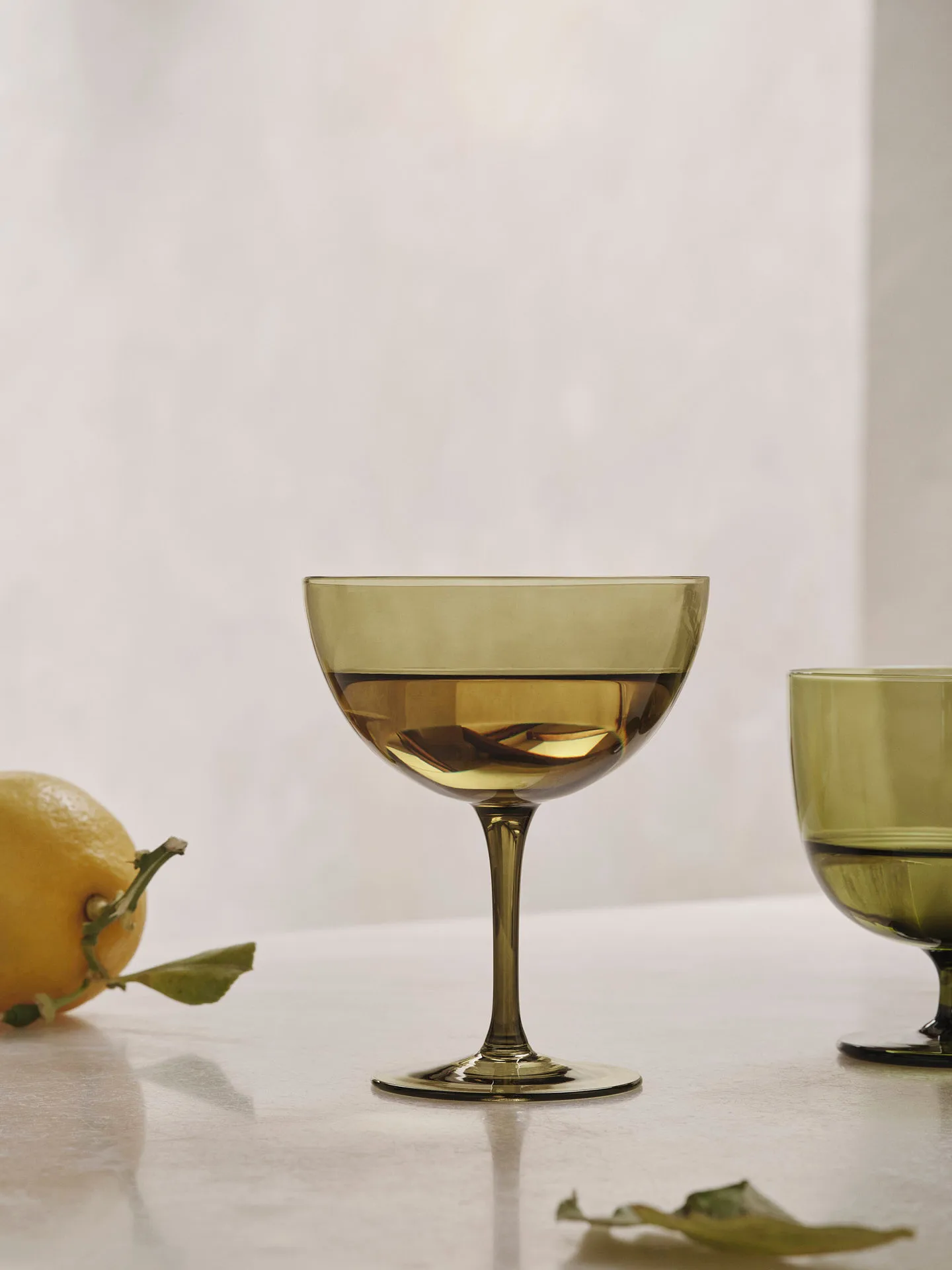 Verre à cocktail Host 24 cl Lot de 2, Moss green Ferm Living