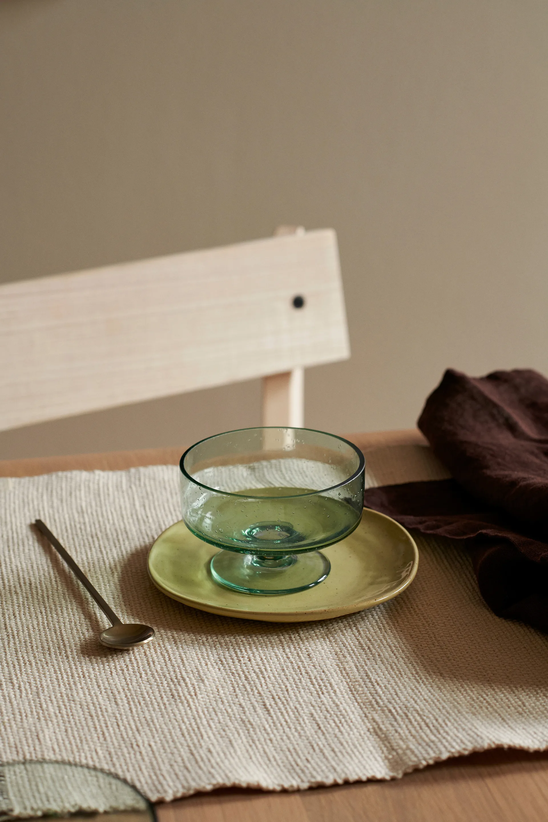 Verre à dessert Oli 24 cl, Transparent Recyclé Ferm Living