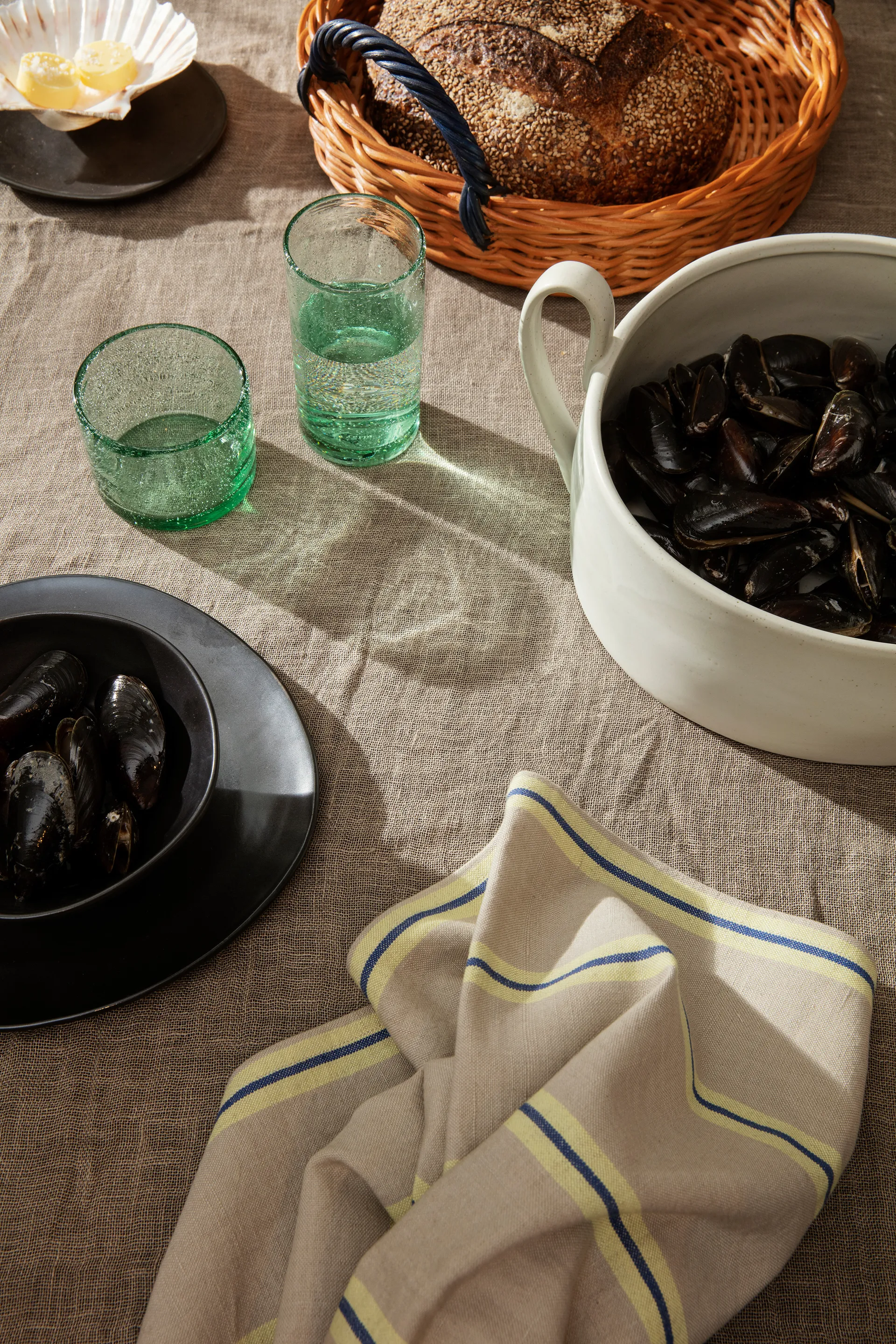 Verre à eau Oli haut 22 cl, Recycled clear Ferm Living