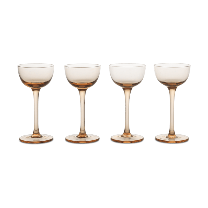 Verre �à liqueur Host Lot de 4 - Rouge à joues - Ferm LIVING