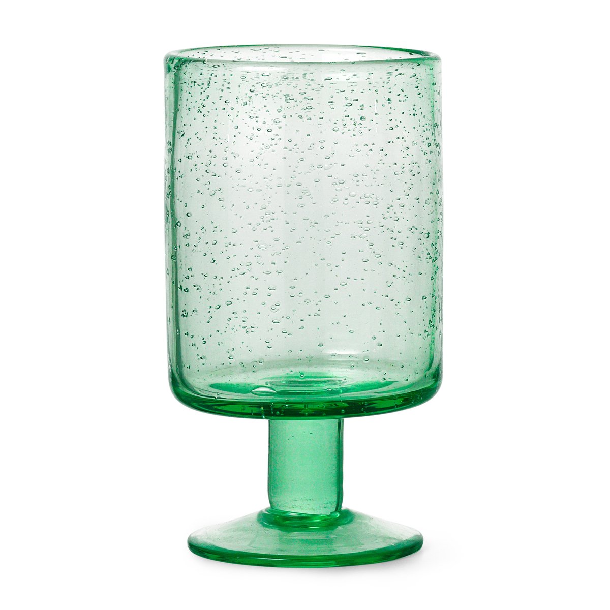 ferm living verre à vin oli 22 cl recycled clear