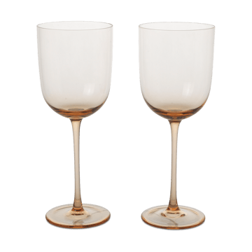 Verre à vin rouge Host 36 cl Lot de 2 - Rouge à joues - Ferm Living