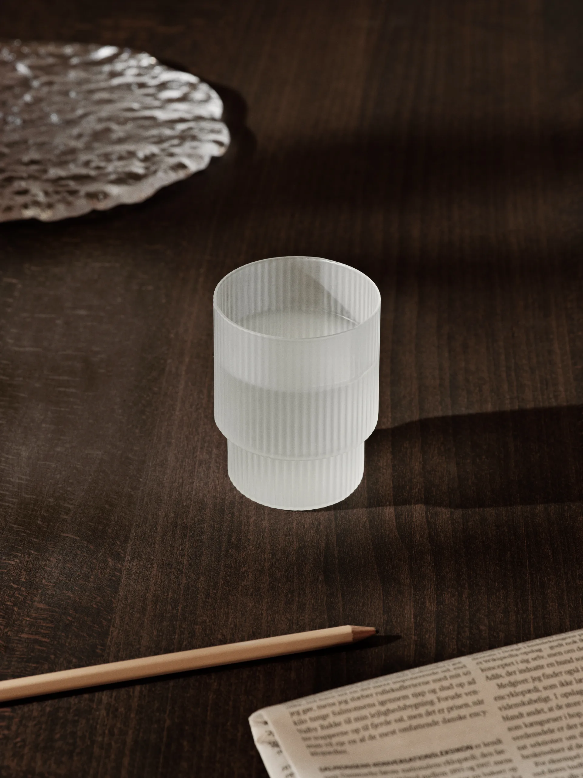 Verres Ripple lot de 4, Frosted Ferm Living