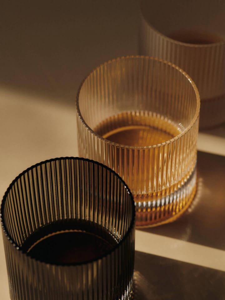 Verres Ripple tumbler 25 cl, 2 pièces, Frosted Ferm Living