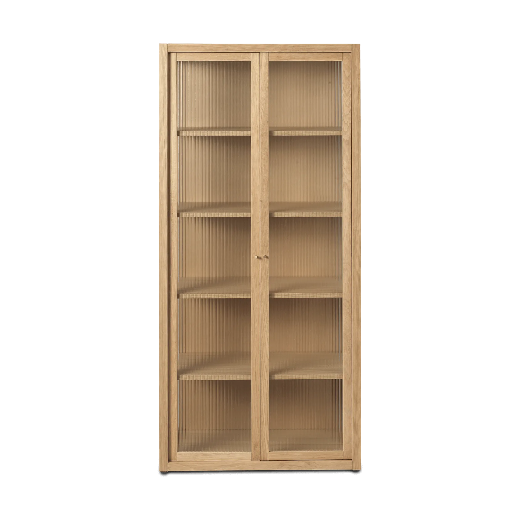 Vitrine Reed 70x155 cm, Natural oak Ferm Living