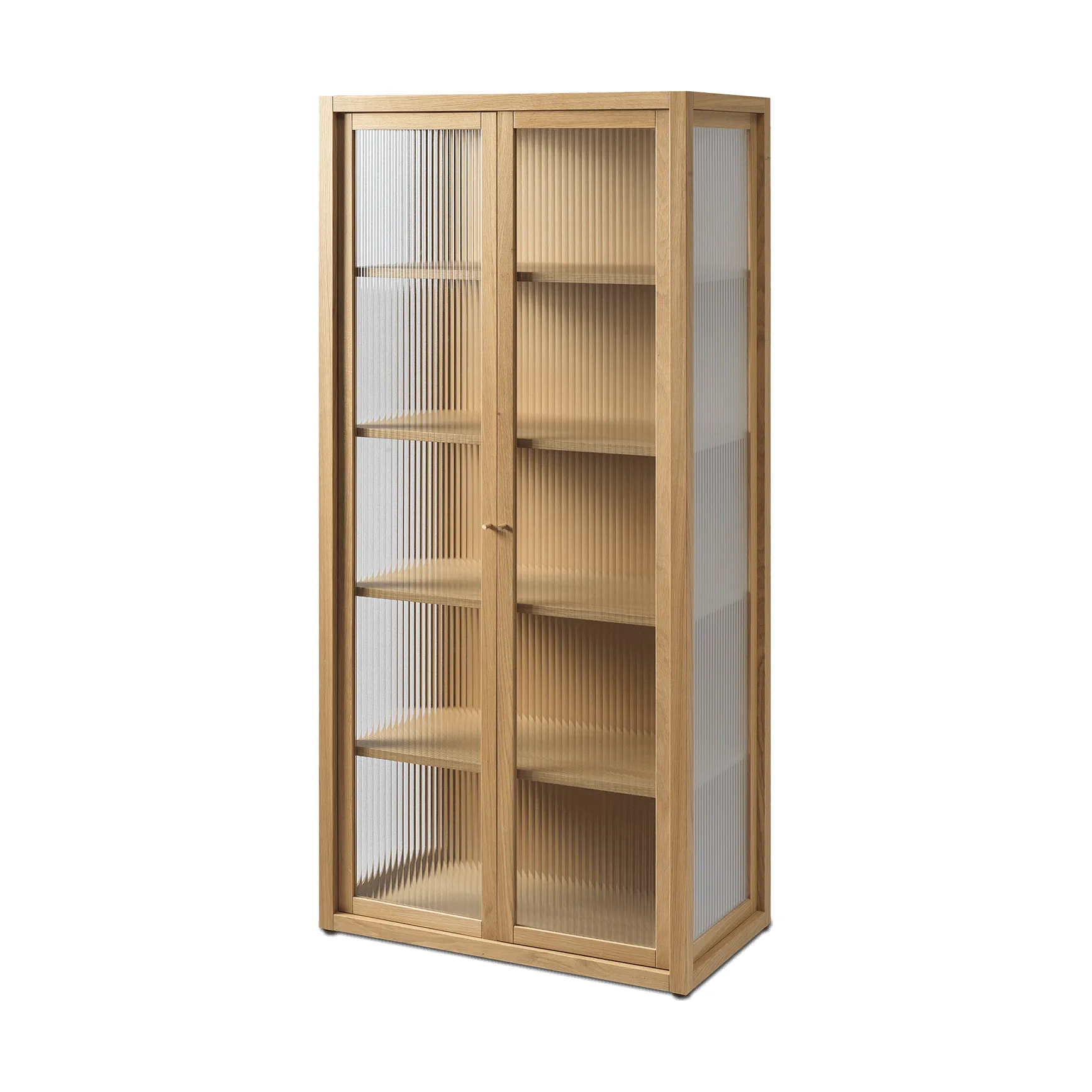 Vitrine Reed 70x155 cm, Natural oak Ferm Living