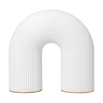 Vuelta outdoor lampe de table portable - Blanc, 25 cm - Ferm Living