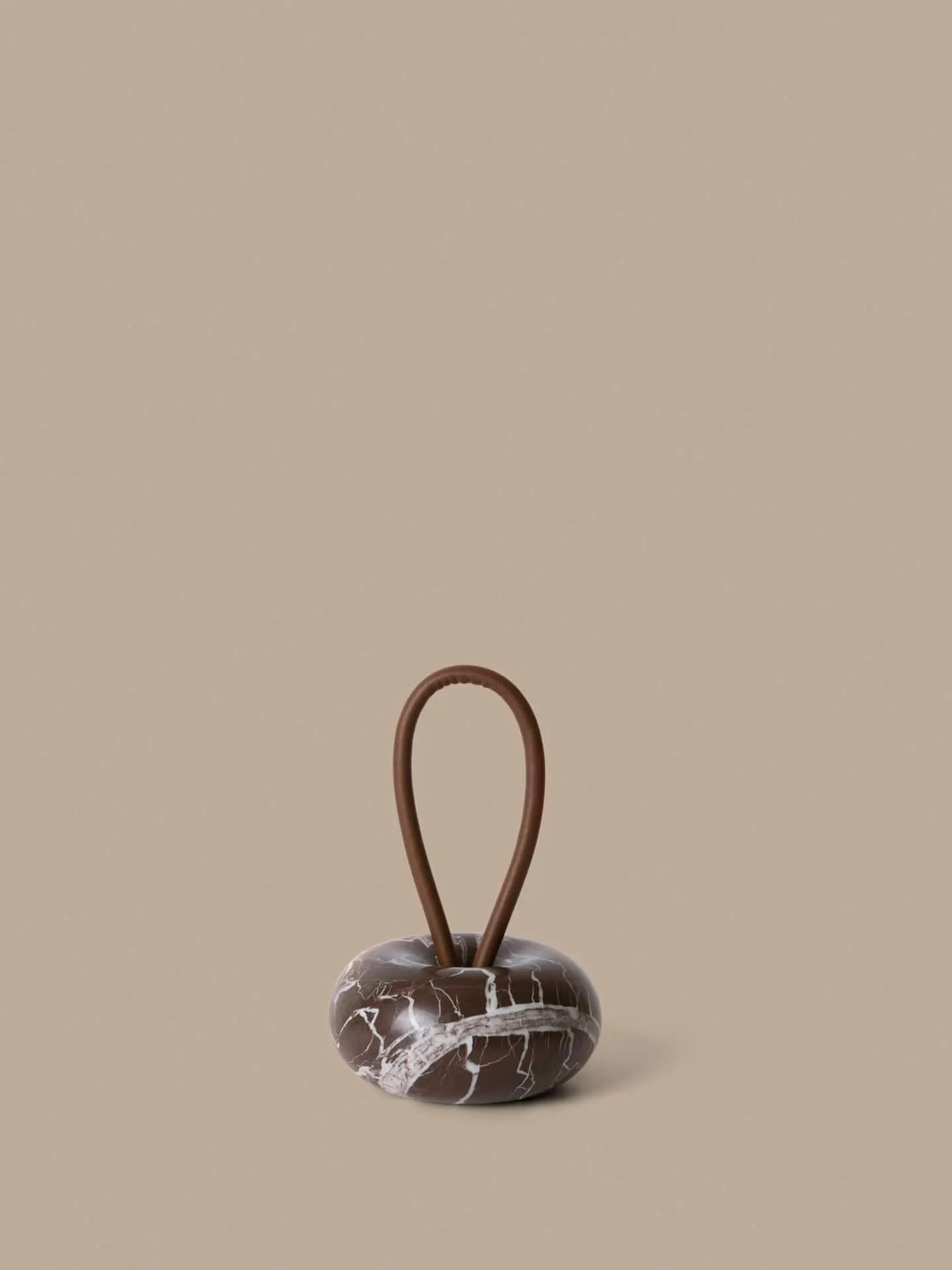 Wa butoir de porte, Marbre Rosso Levanto, Ø14 cm Ferm Living