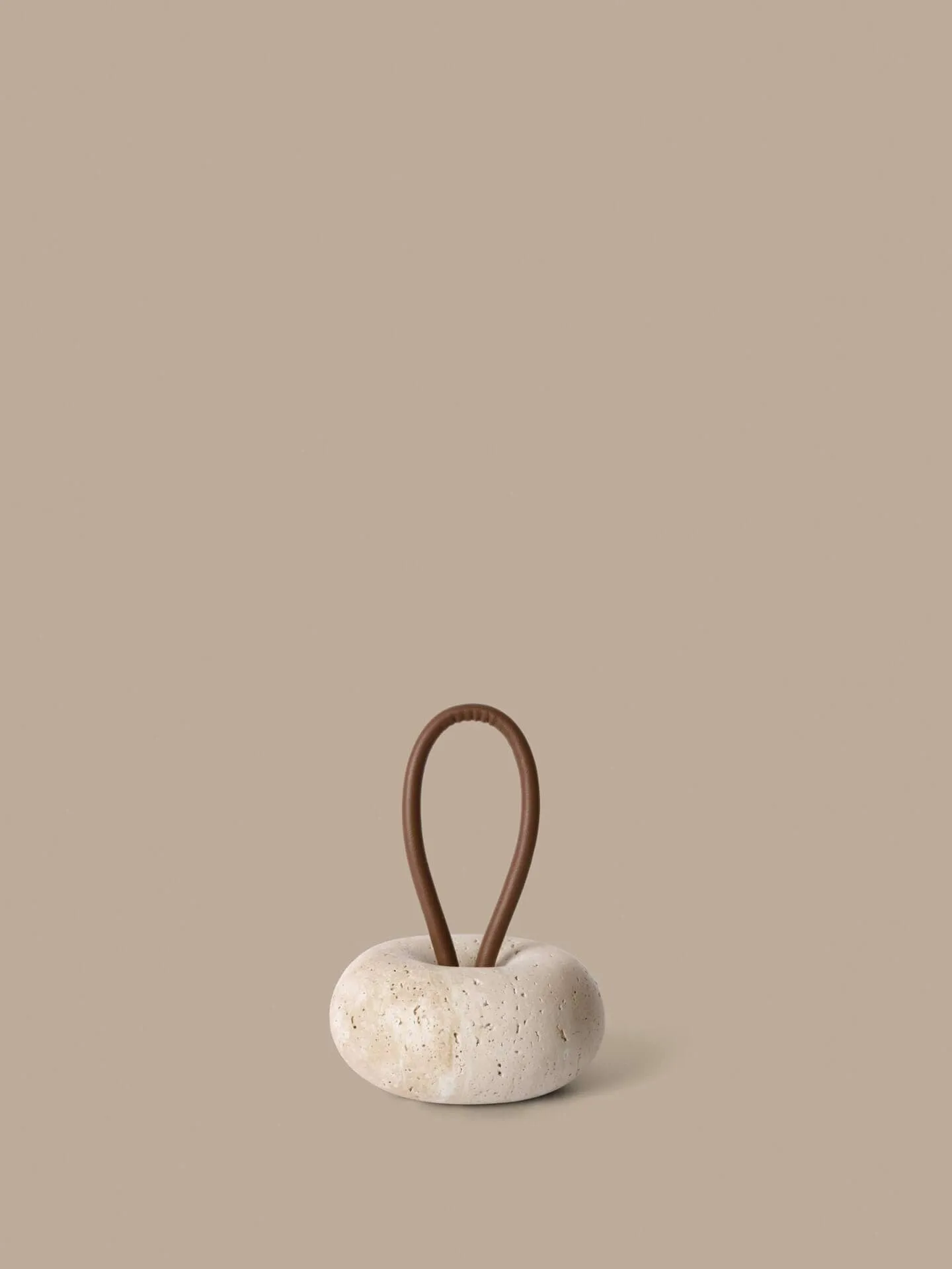 Wa butoir de porte, Travertin, Ø14 cm Ferm Living