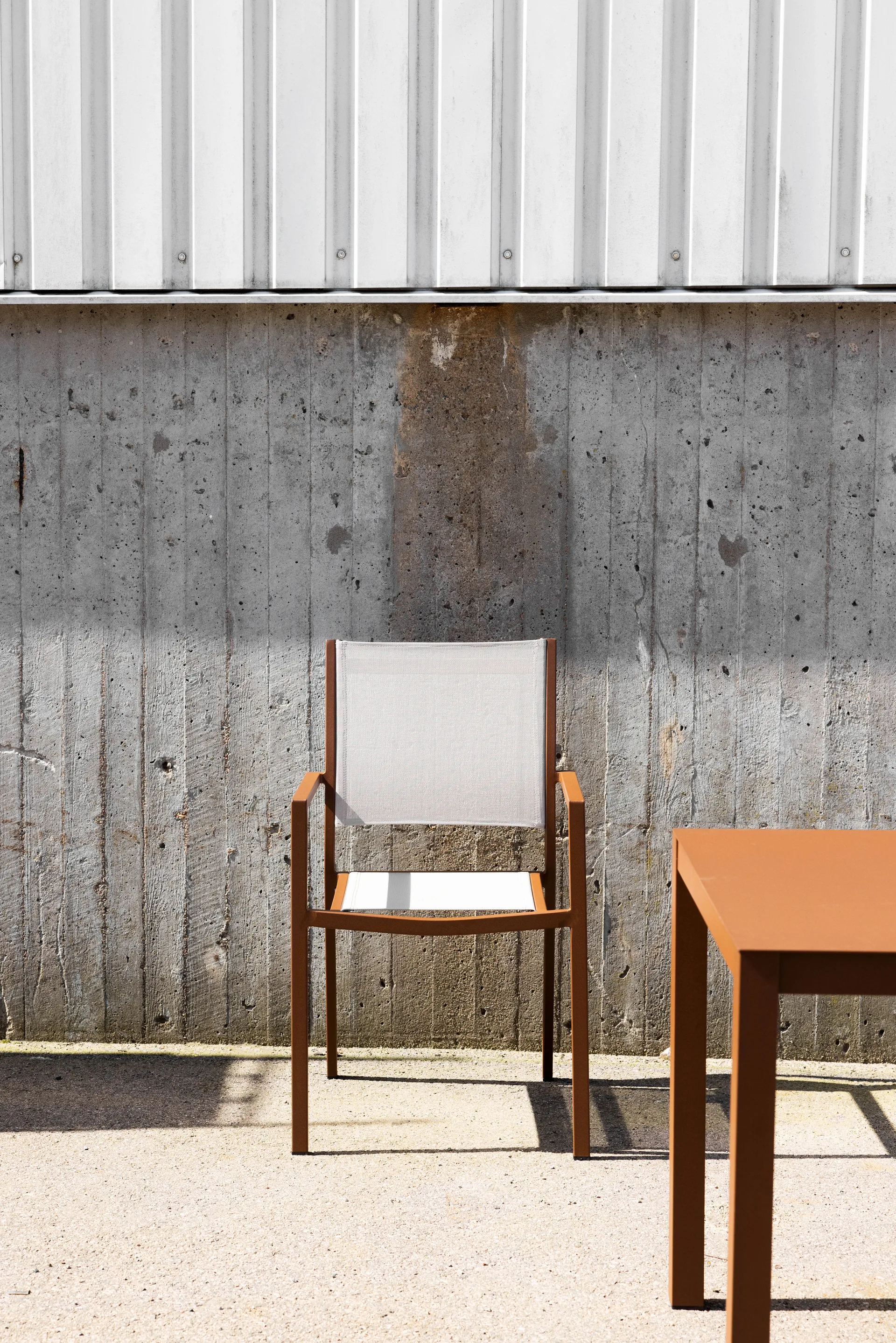 Chaise Aria, Rust-taupe Fiam