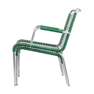 Chaise avec accoudoirs Mya Lounge - Dark green - Fiam