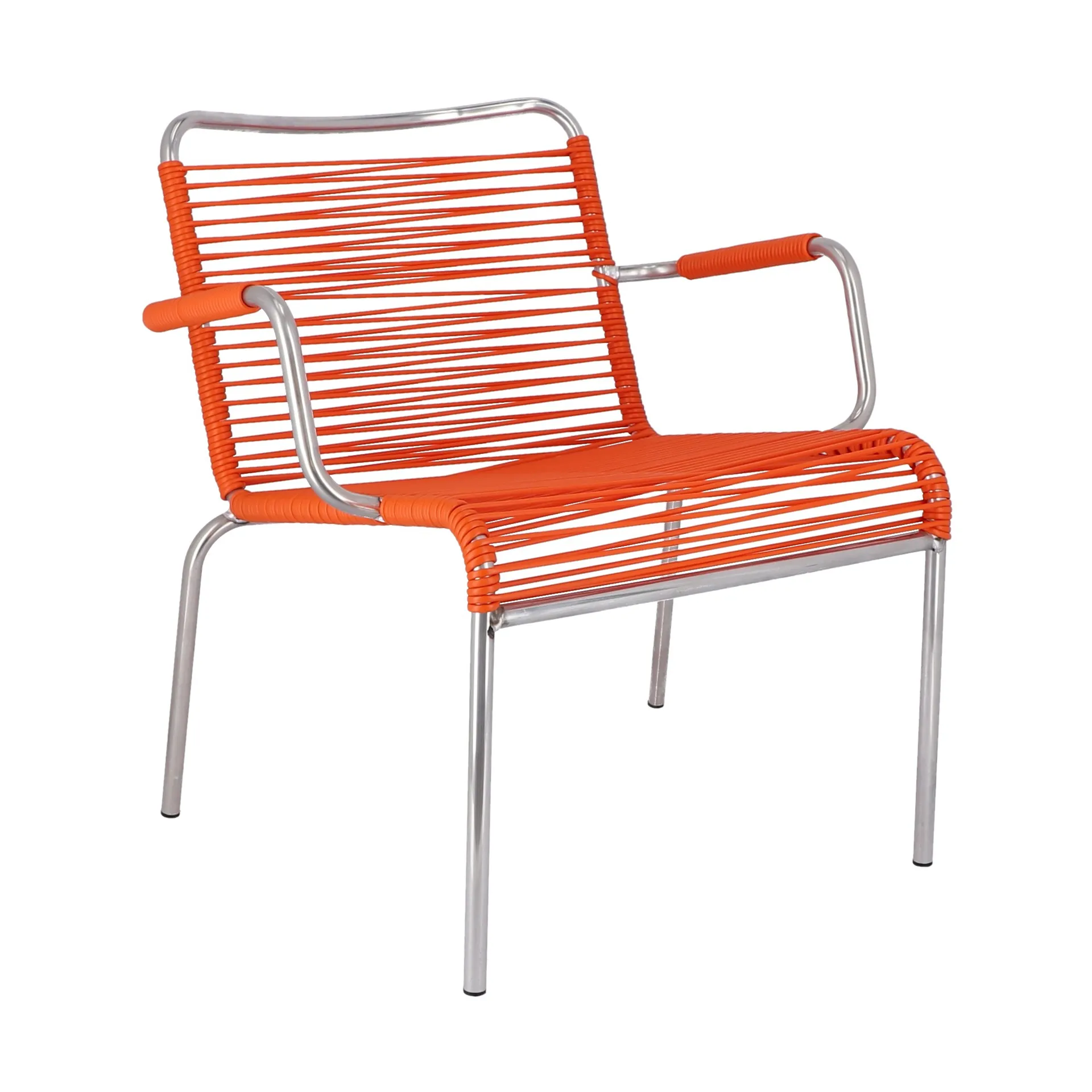 Chaise avec accoudoirs Mya Lounge, Orange Fiam