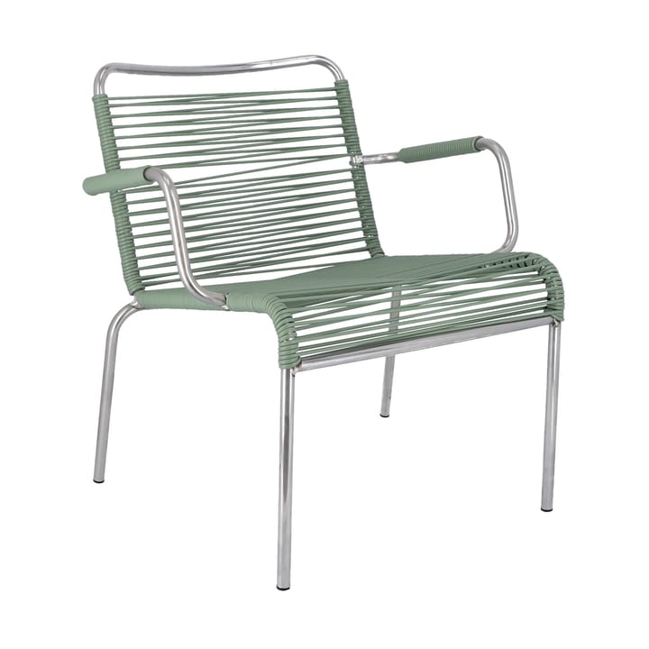 Chaise avec accoudoirs Mya Lounge - Sage green - Fiam