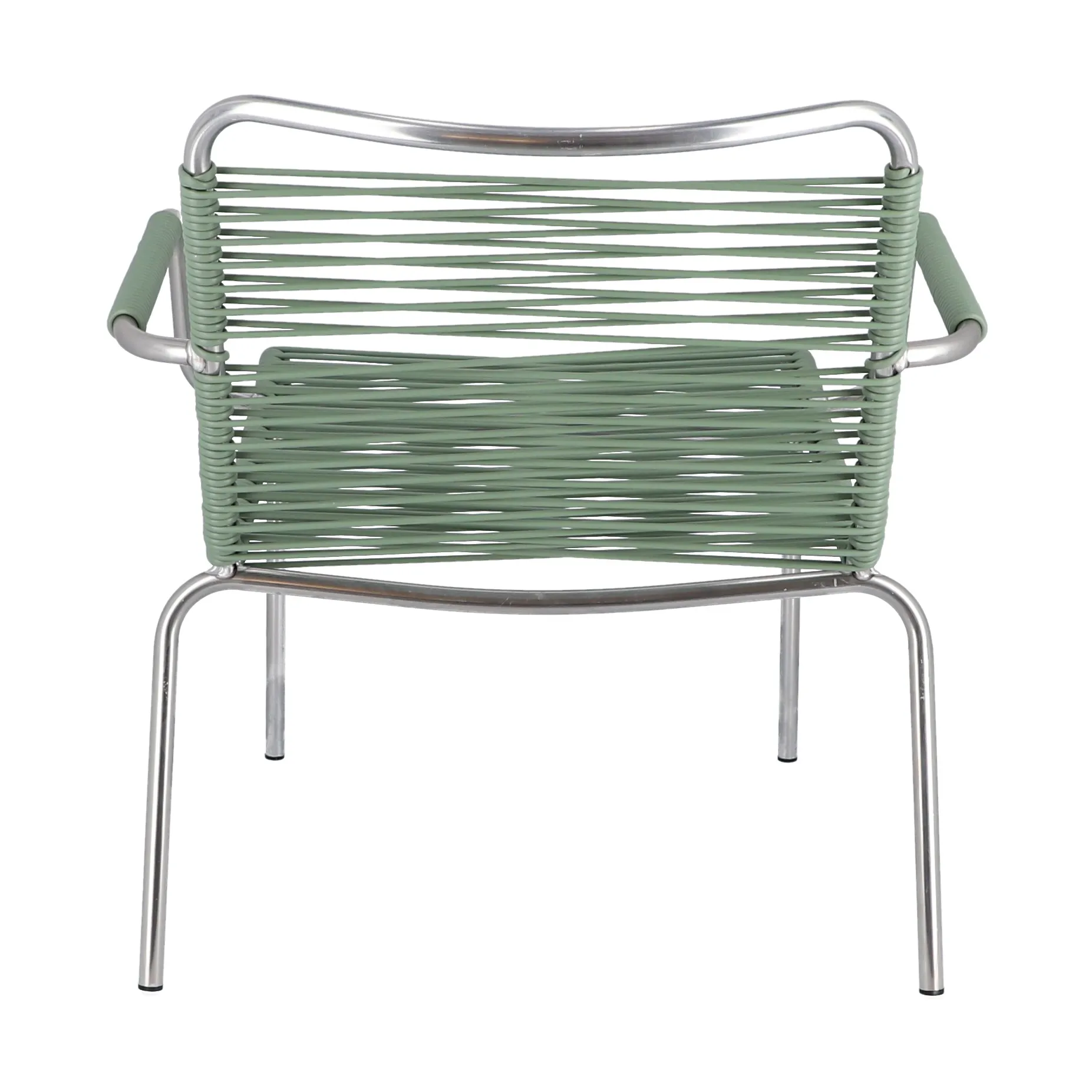 Chaise avec accoudoirs Mya Lounge, Sage green Fiam