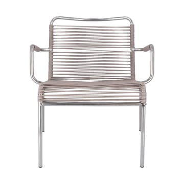 Chaise avec accoudoirs Mya Lounge - Taupe - Fiam