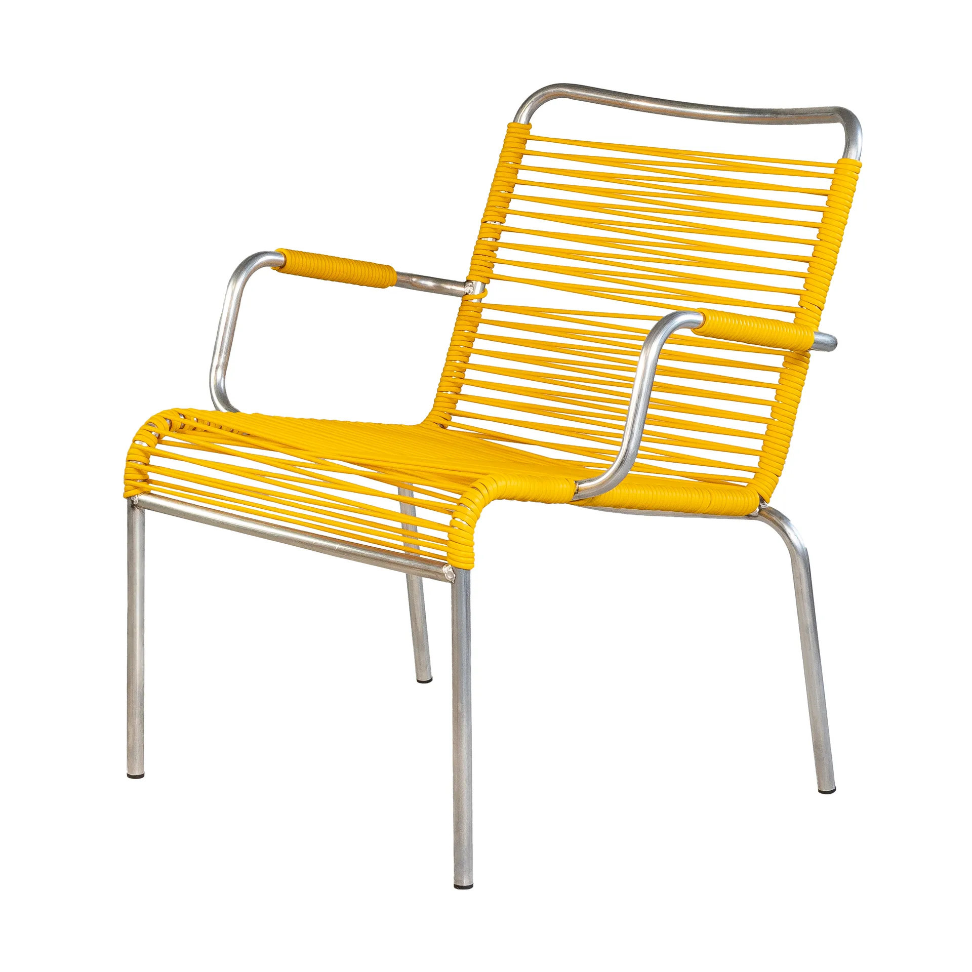 Chaise avec accoudoirs Mya Lounge, Yellow Fiam