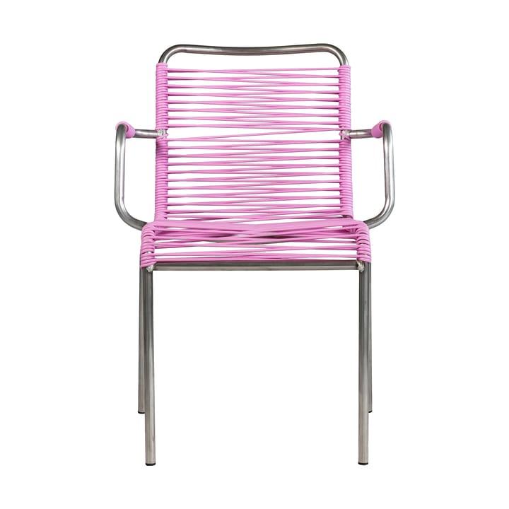 Chaise avec accoudoirs Mya Spaghetti - Pink - Fiam