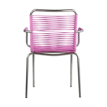 Chaise avec accoudoirs Mya Spaghetti - Pink - Fiam