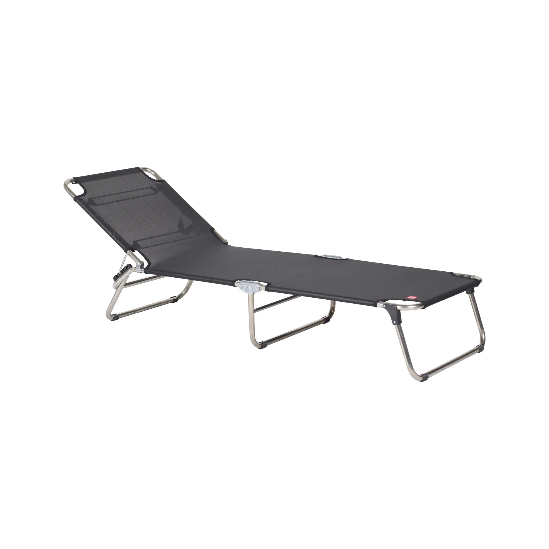 Chaise longue Amigo, Noir Fiam