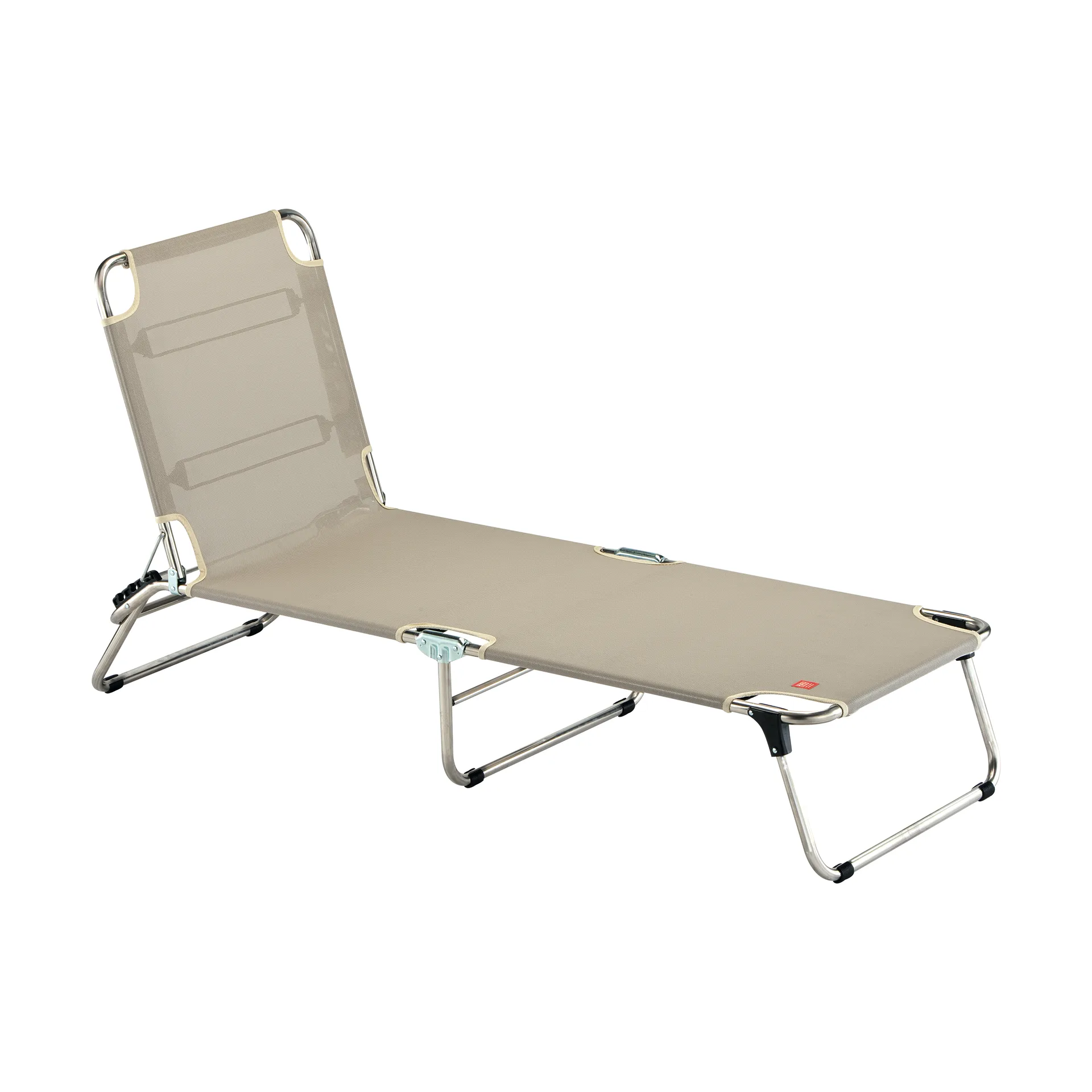 Chaise longue Amigo, taupe Fiam