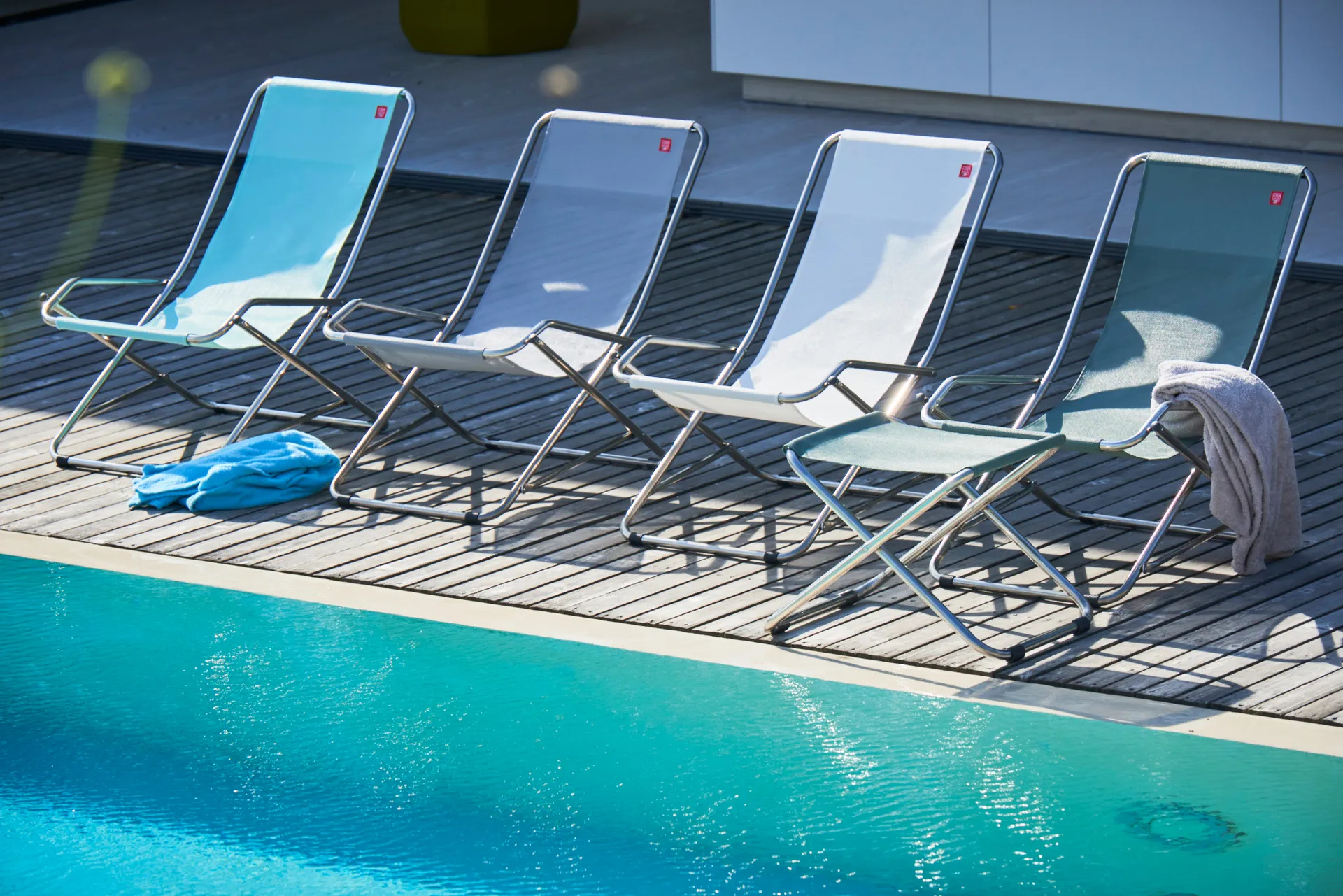 Chaise longue Dondolina, Taupe Fiam