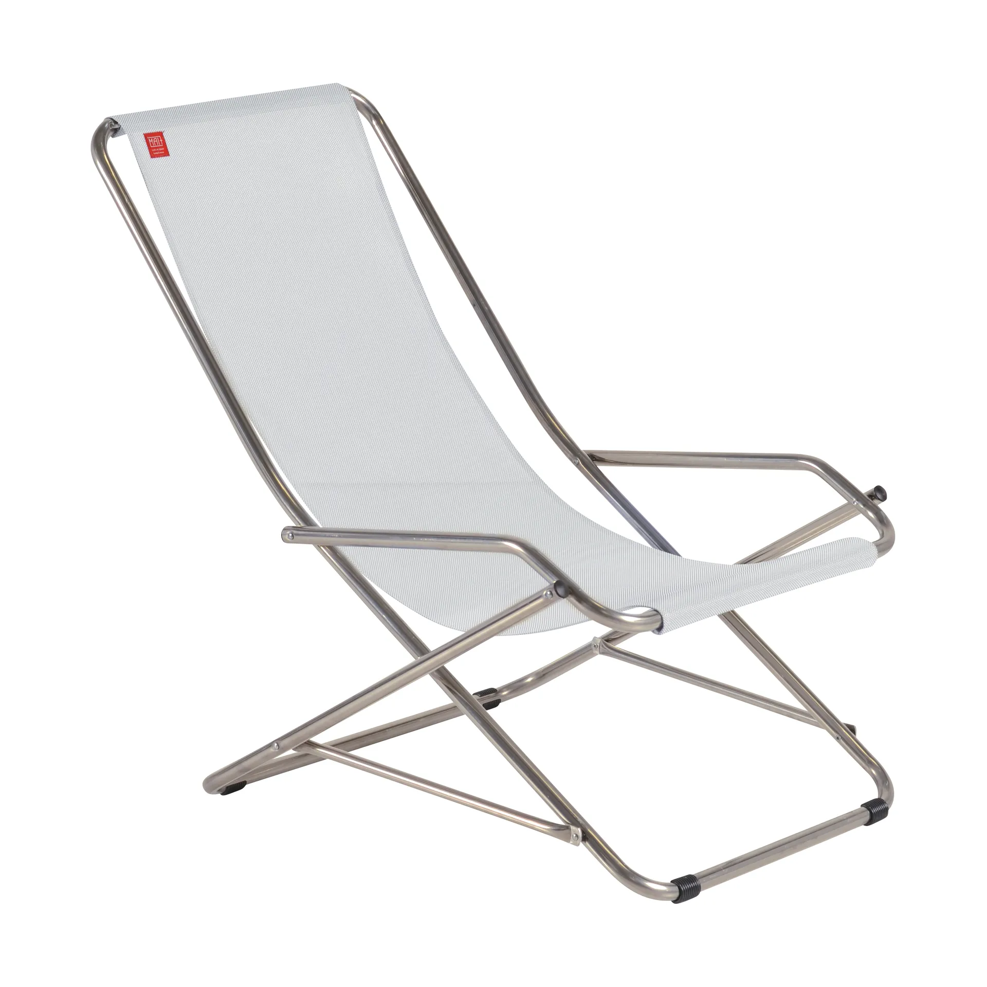Chaise longue Dondolina, White-grey Fiam