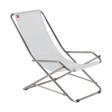 Chaise longue Dondolina - White-grey - Fiam