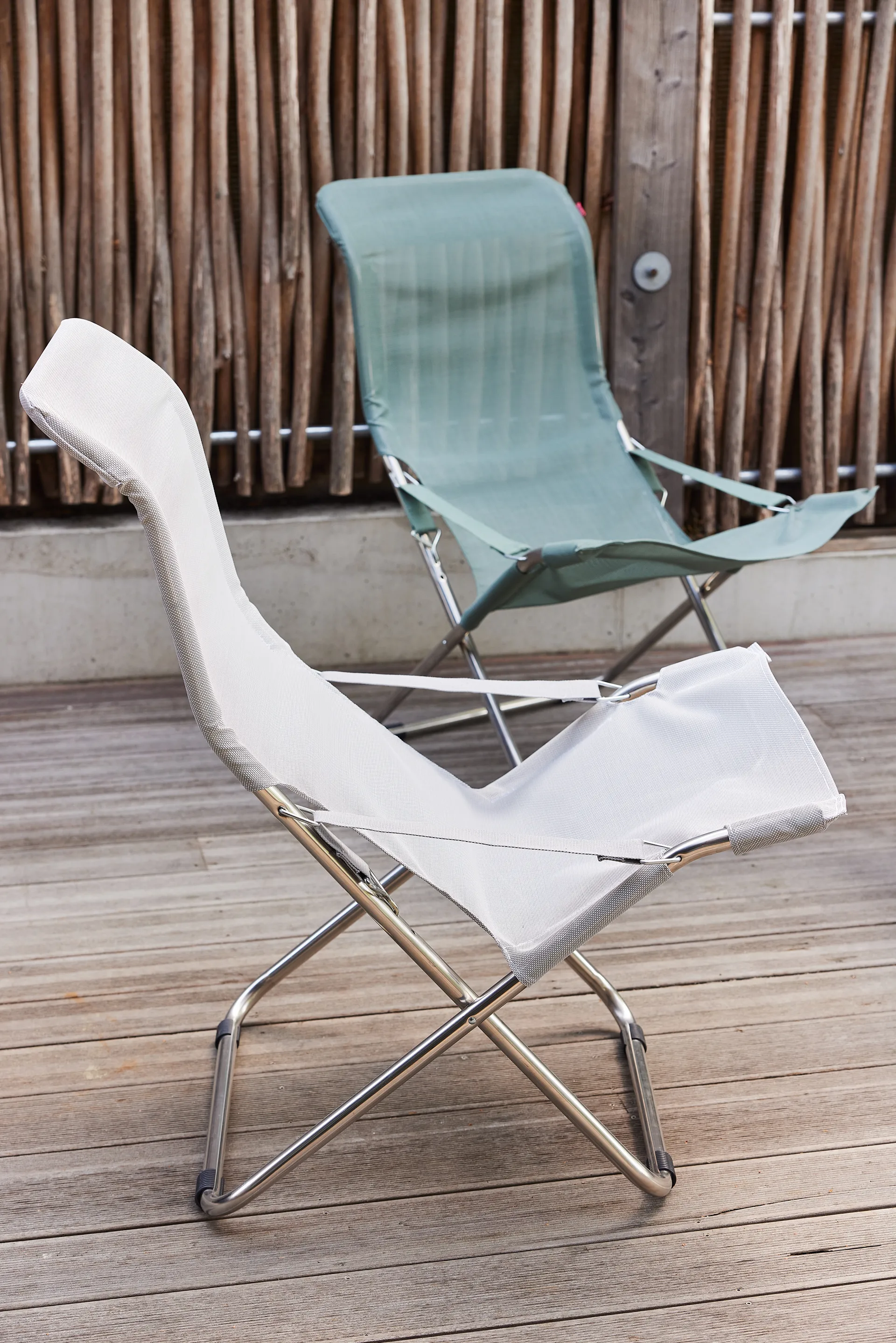 Chaise longue Fiesta, Blanc Fiam