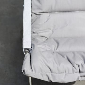Chaise longue Fiesta Soft - Tissu grey-support en aluminium - Fiam