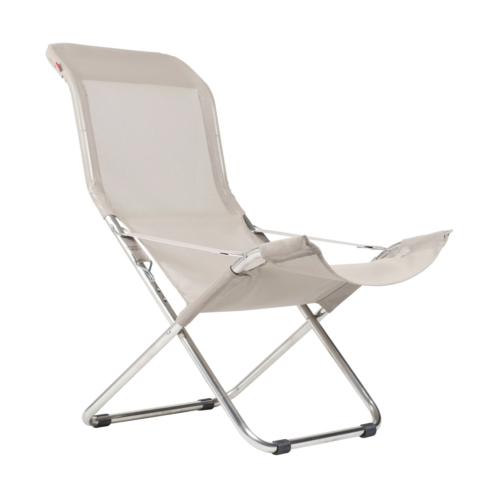 Chaise longue Fiesta, White-beige Fiam