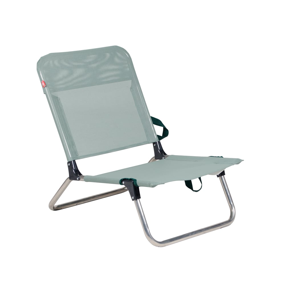 fiam chaise longue quick sage green-support en aluminium