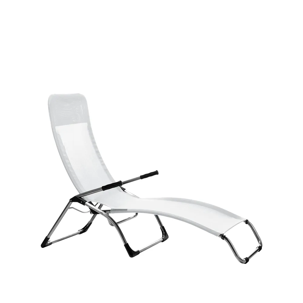 Chaise longue Samba, Blanc Fiam