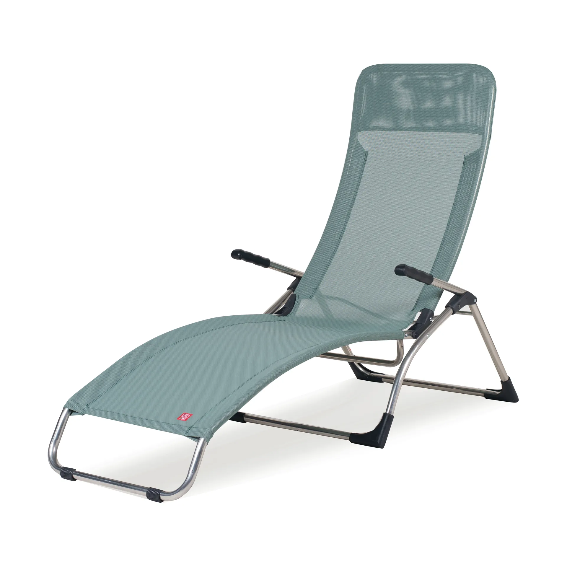 Chaise longue Samba, Sage green Fiam