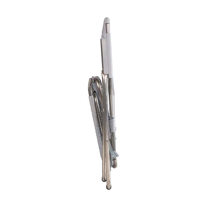 Chaise longue Spaghetti avec repose-pieds, Grey Fiam