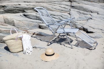 Chaise longue Spaghetti avec repose-pieds - Grey - Fiam