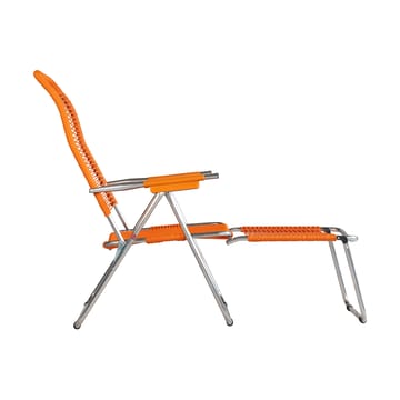 Chaise longue Spaghetti avec repose-pieds - Orange - Fiam