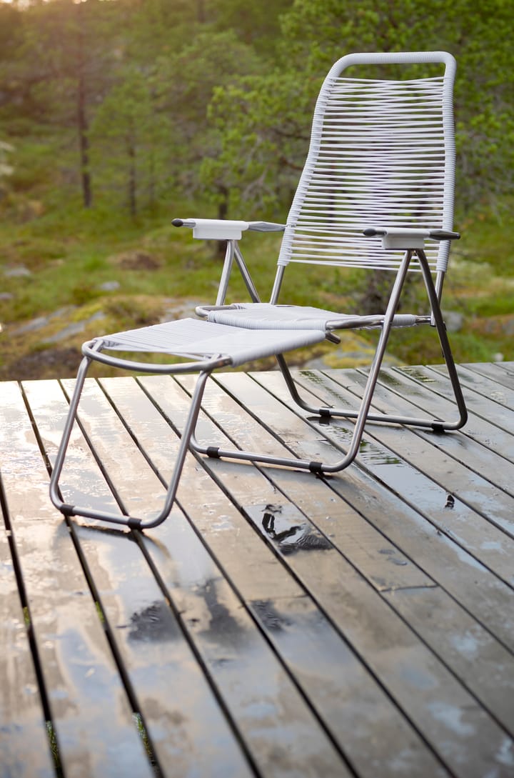 Chaise longue Spaghetti, Blanc Fiam
