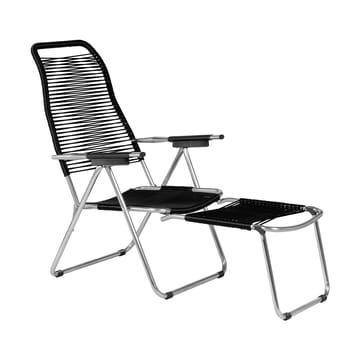 Chaise longue Spaghetti - Noir - Fiam