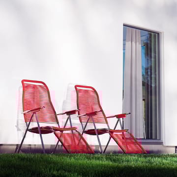 Chaise longue Spaghetti - Rouge - Fiam