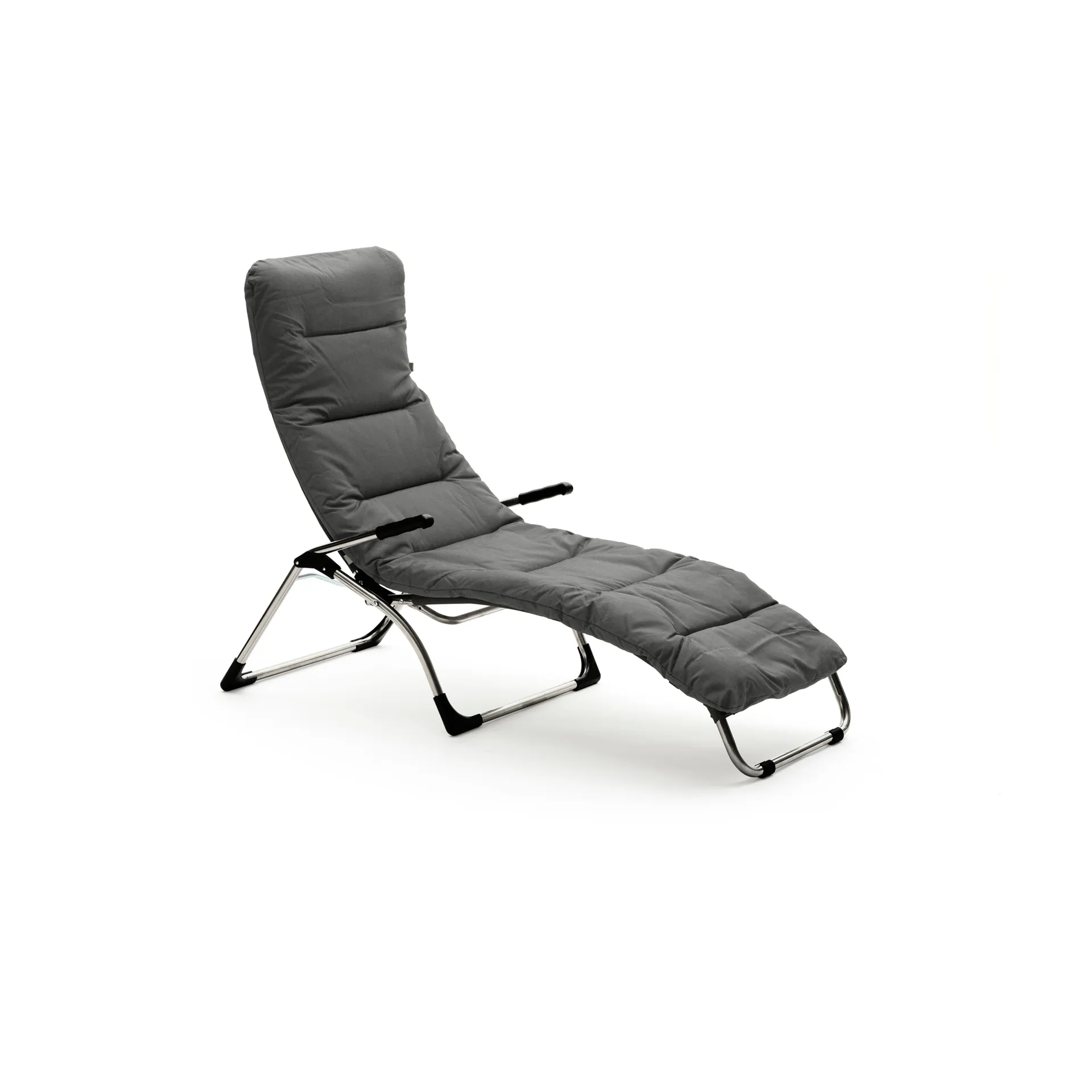 Coussin Soft pour chaise longue Samba, Anthracite Fiam