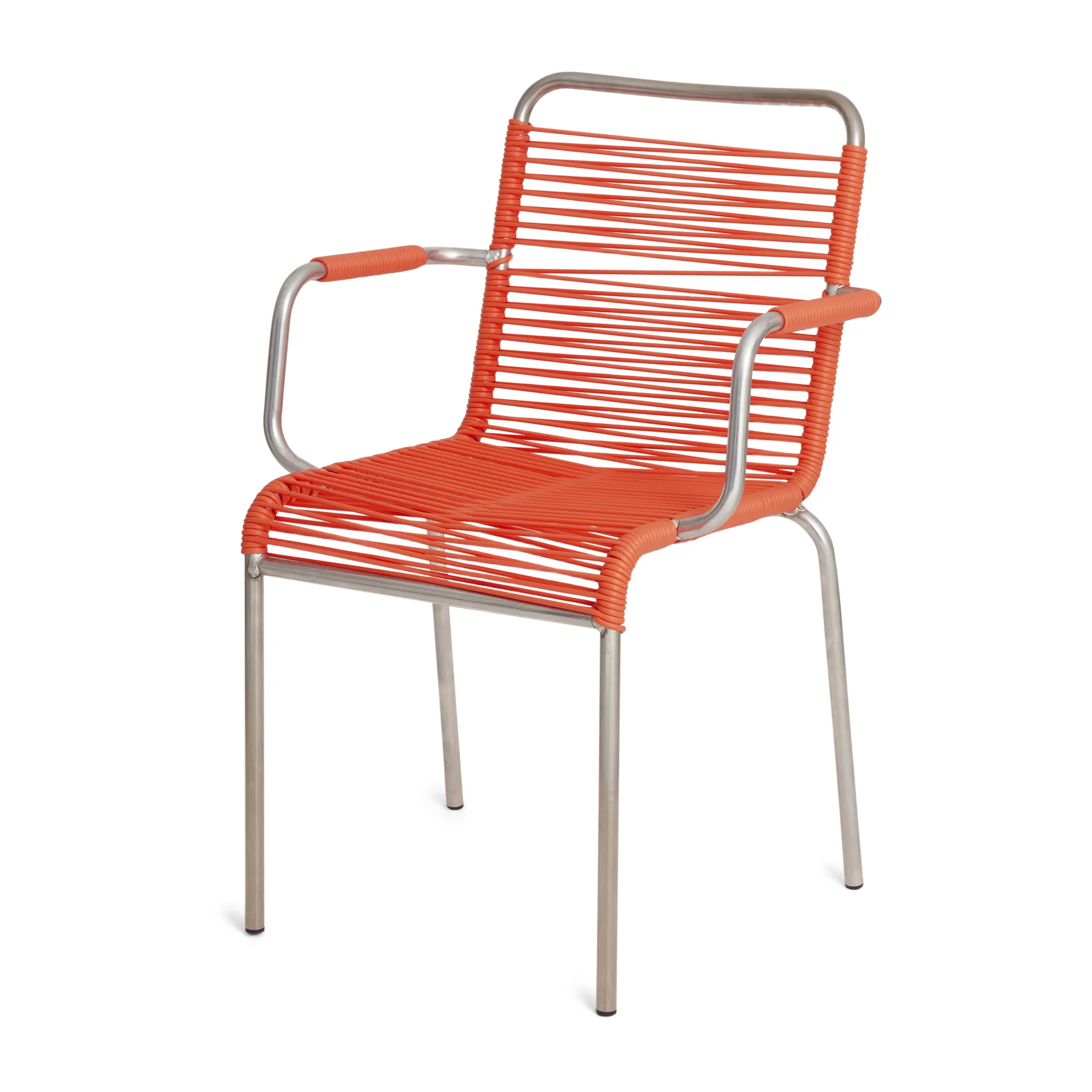 Fauteuil Mya aluminium, Orange Fiam
