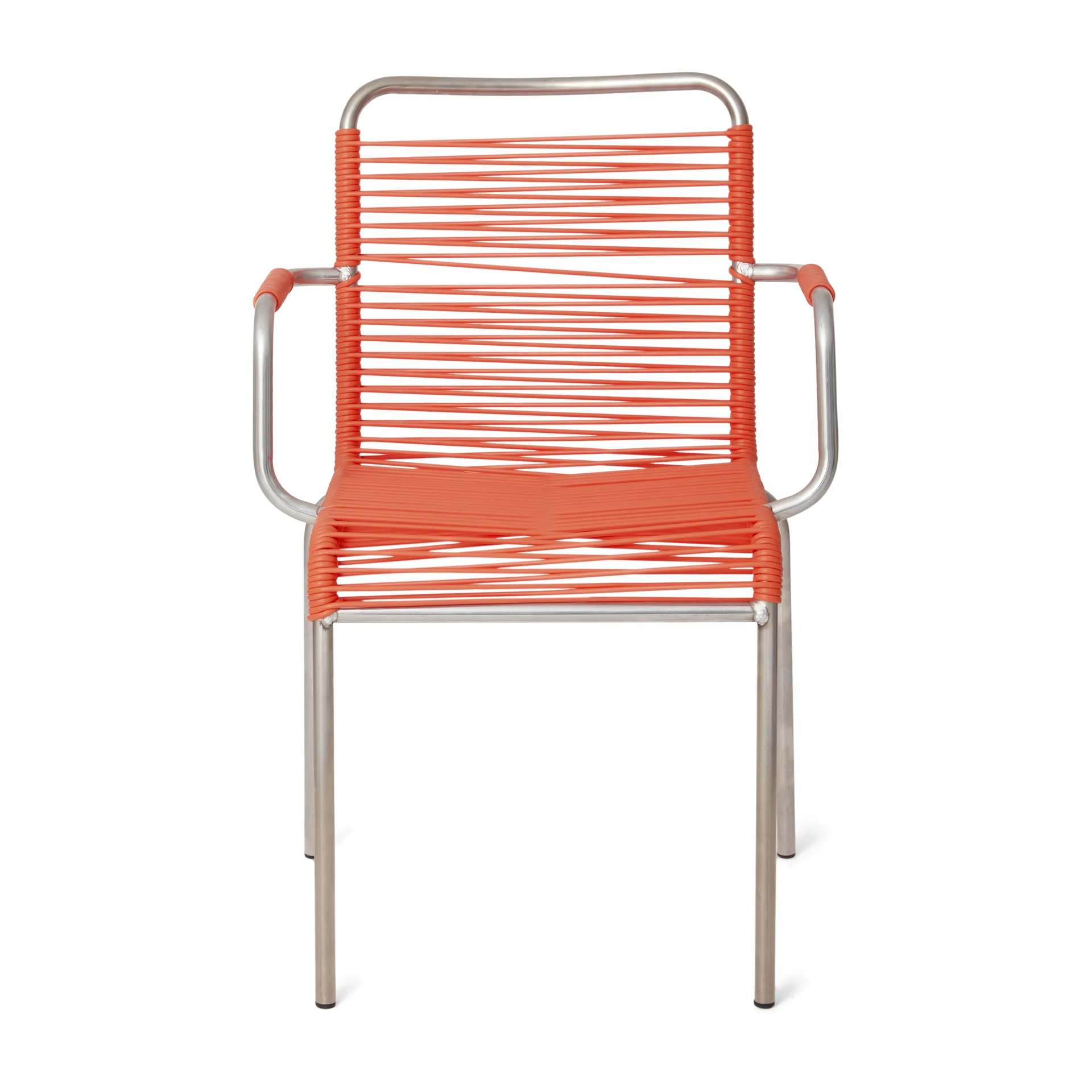 Fauteuil Mya aluminium, Orange Fiam