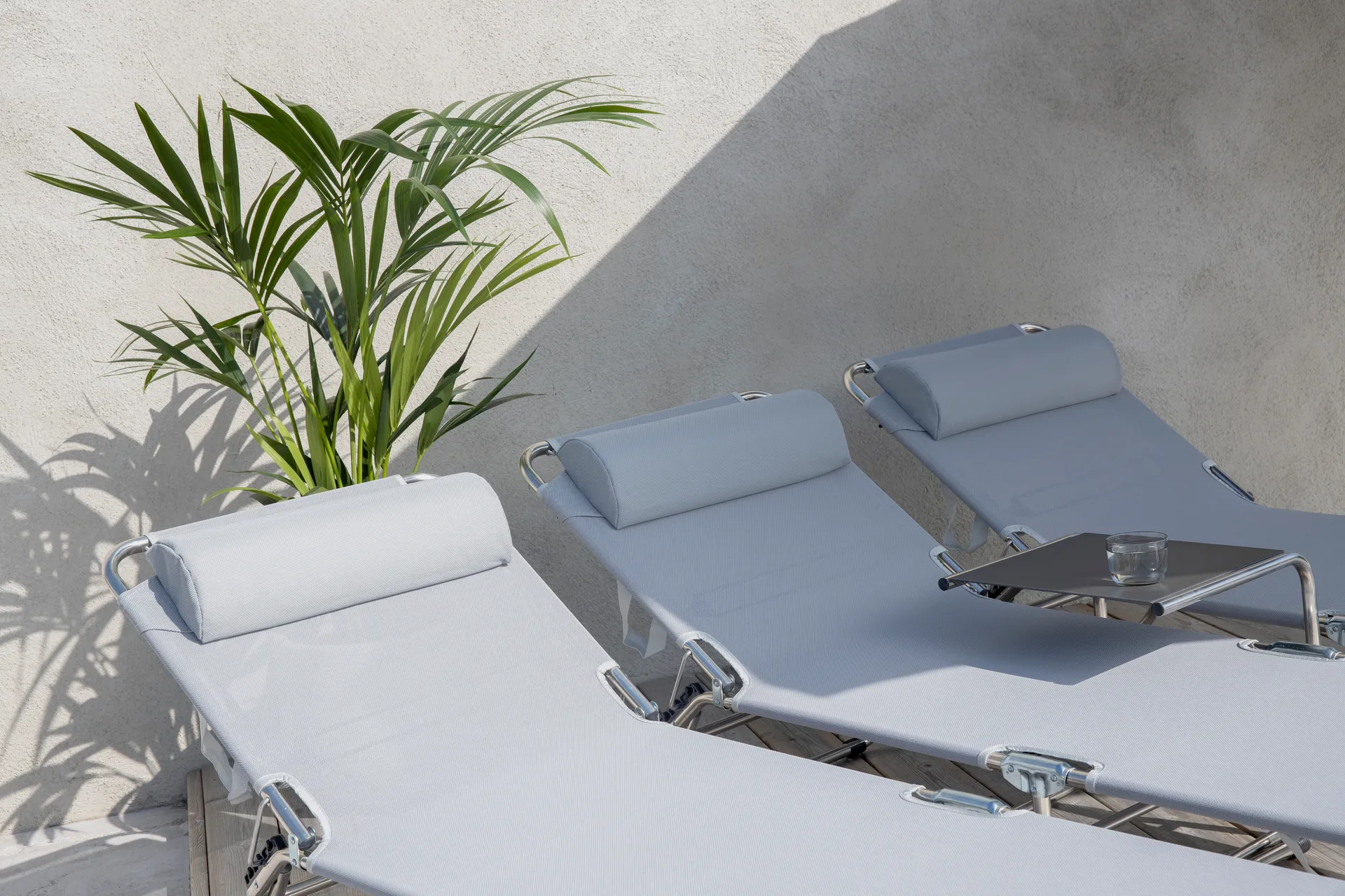 Oreiller cervical Amigo/Samba, Textaline grey Fiam