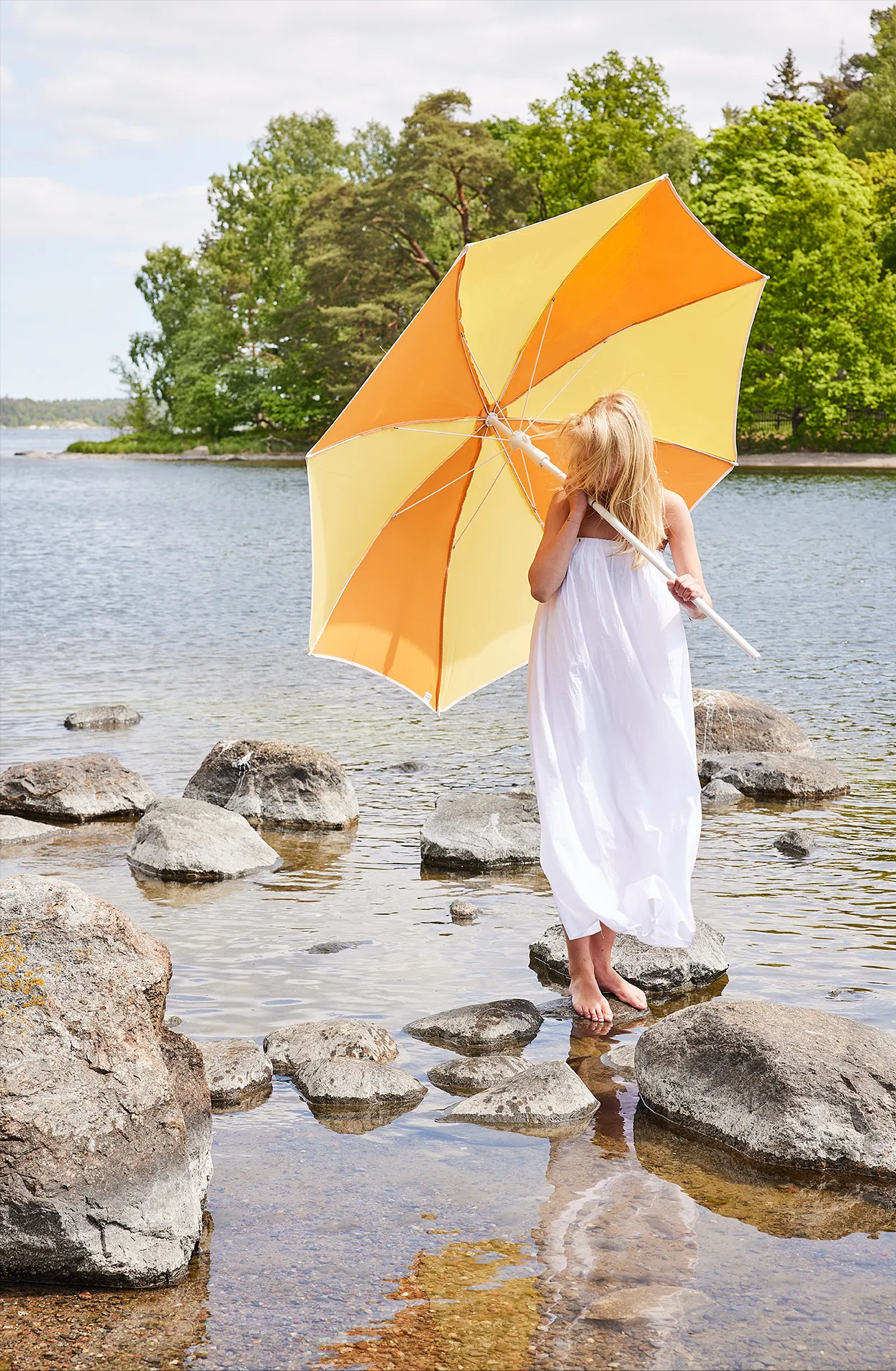 Parasol Elios POP, Yellow-orange Fiam