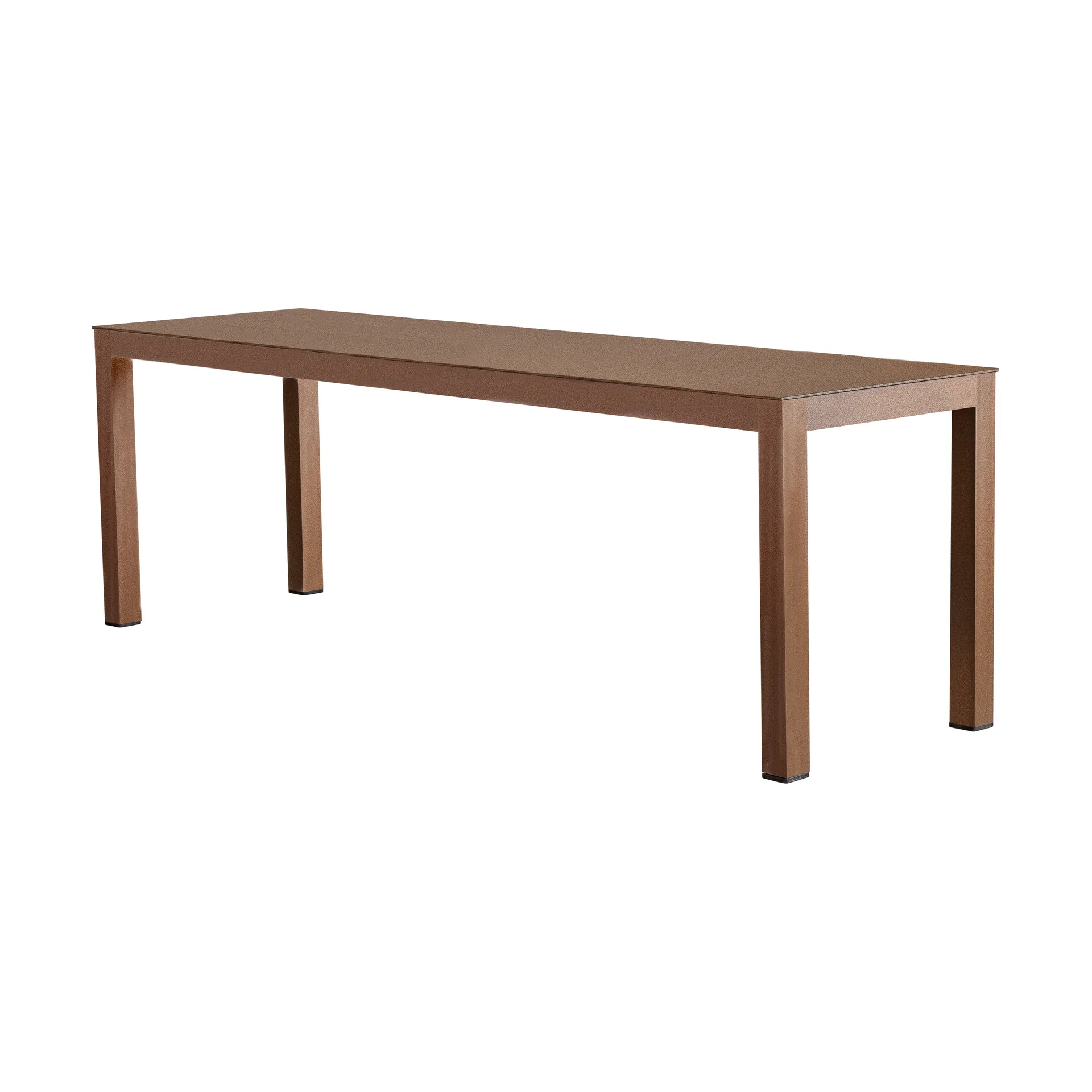 Table de salle à manger extensible Aria 140-200 cm, Rouille Fiam